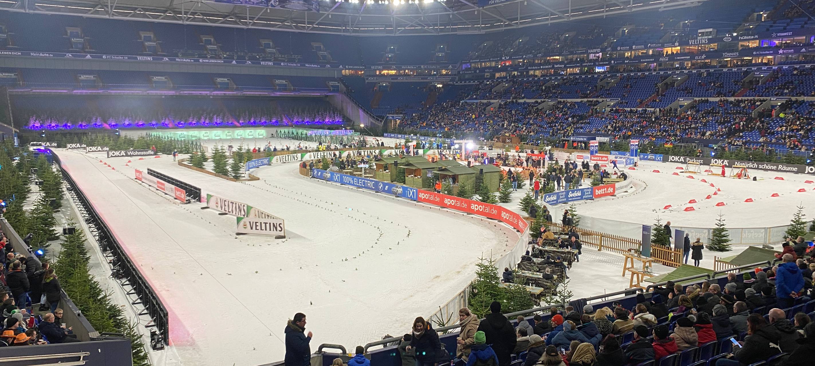 Großevent in der Arena: Biathlon auf Schalke