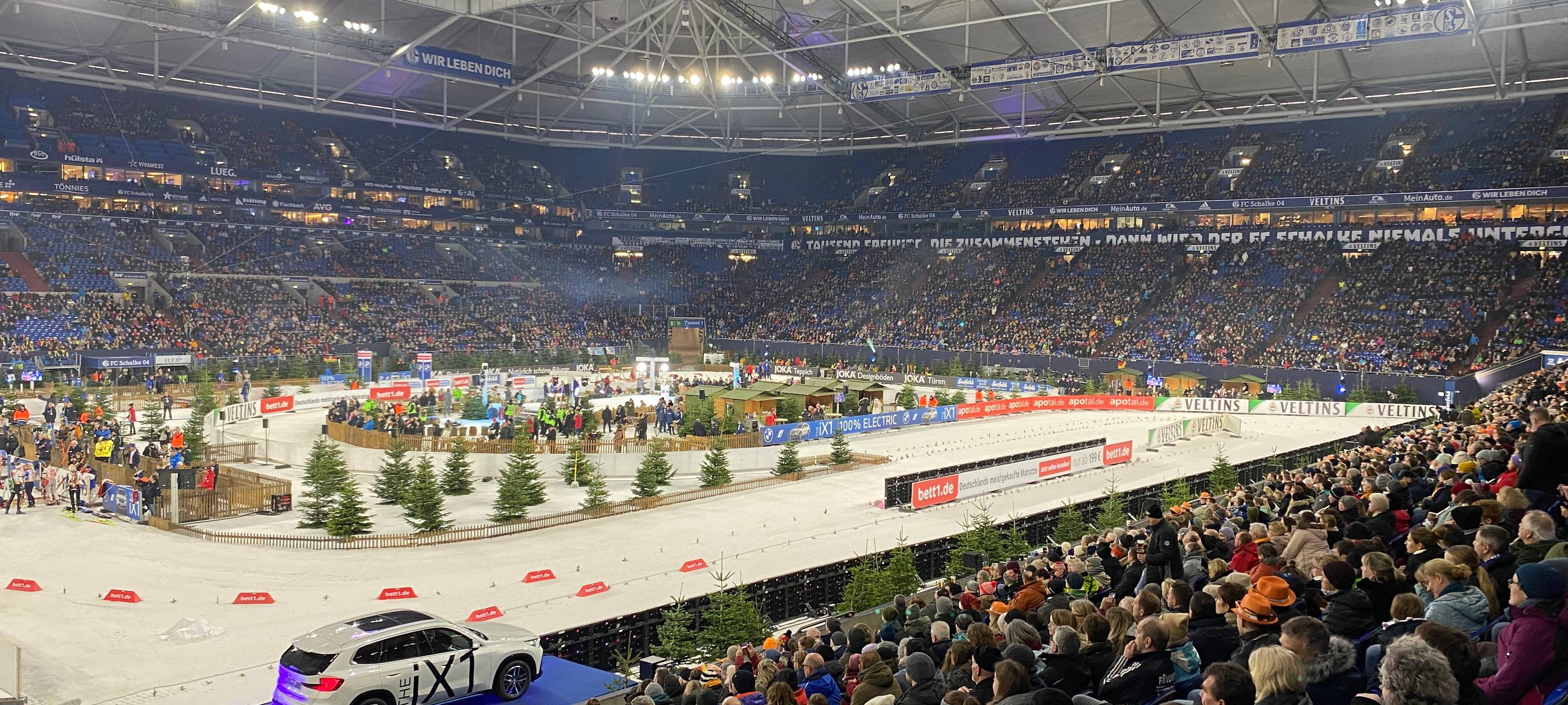Großevent in der Arena: Biathlon auf Schalke