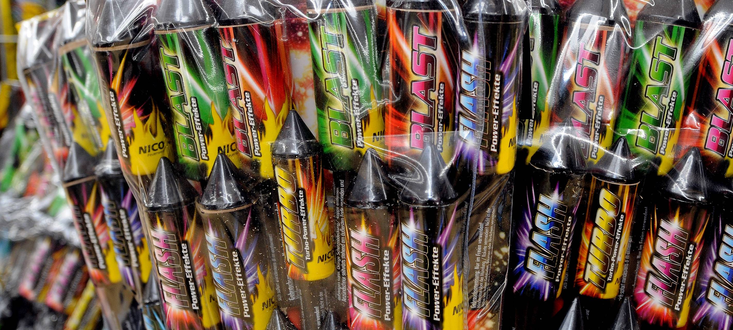 Feuerwerksverkauf Silvester