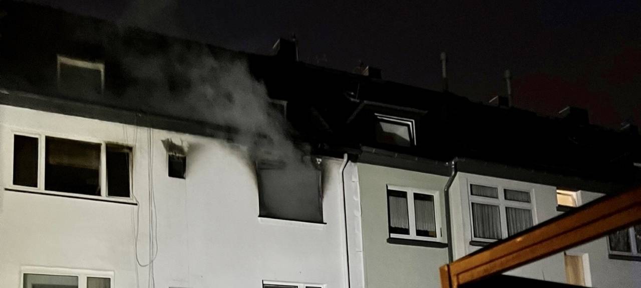 Brand an der Ückendorfer Straße