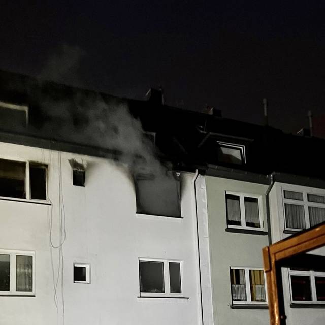 Brand an der Ückendorfer Straße