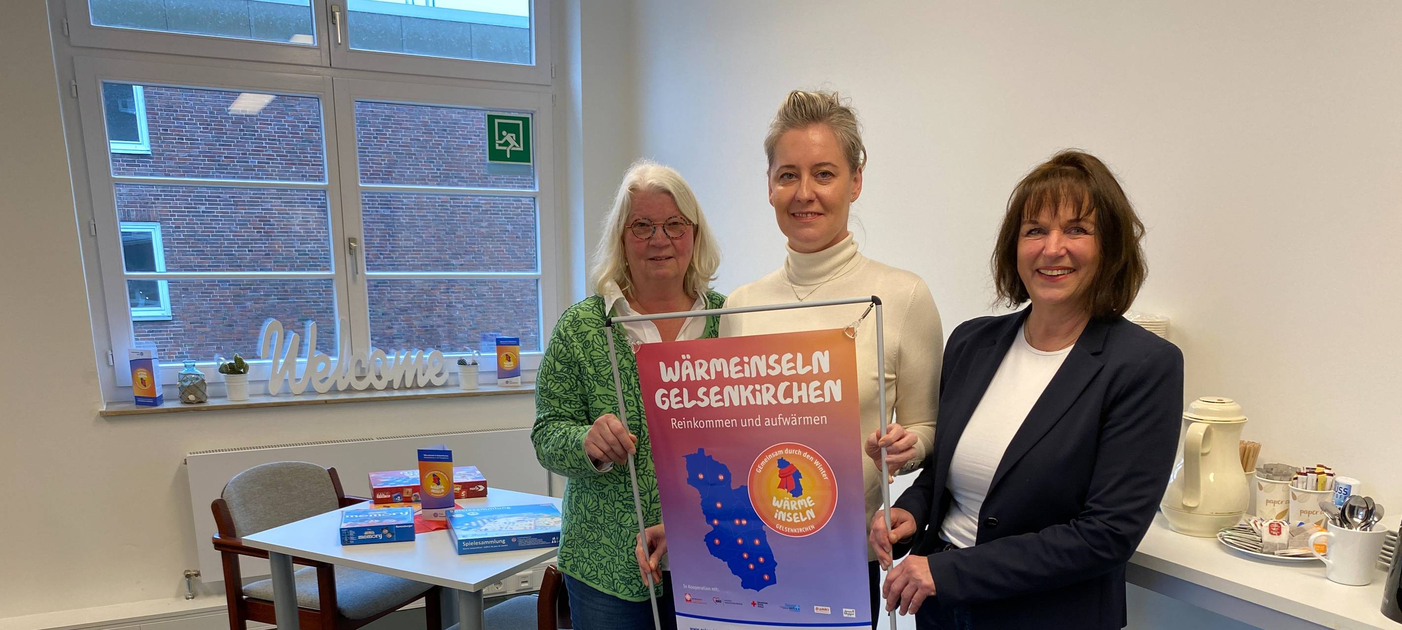 Wärmeinseln sind seit heute auch in Gelsenkirchen geöffnet