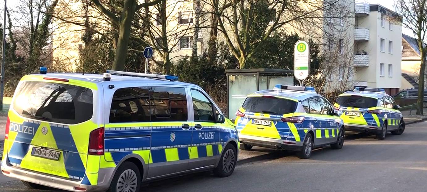 Amok-Alarm an der Evangelischen Gesamtschule in Gelsenkirchen-Bismarck