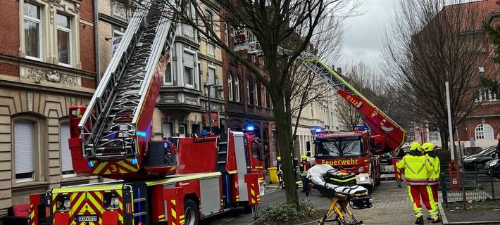 Gelsenkirchen: Hoher Sachschaden bei Wohnungsbrand