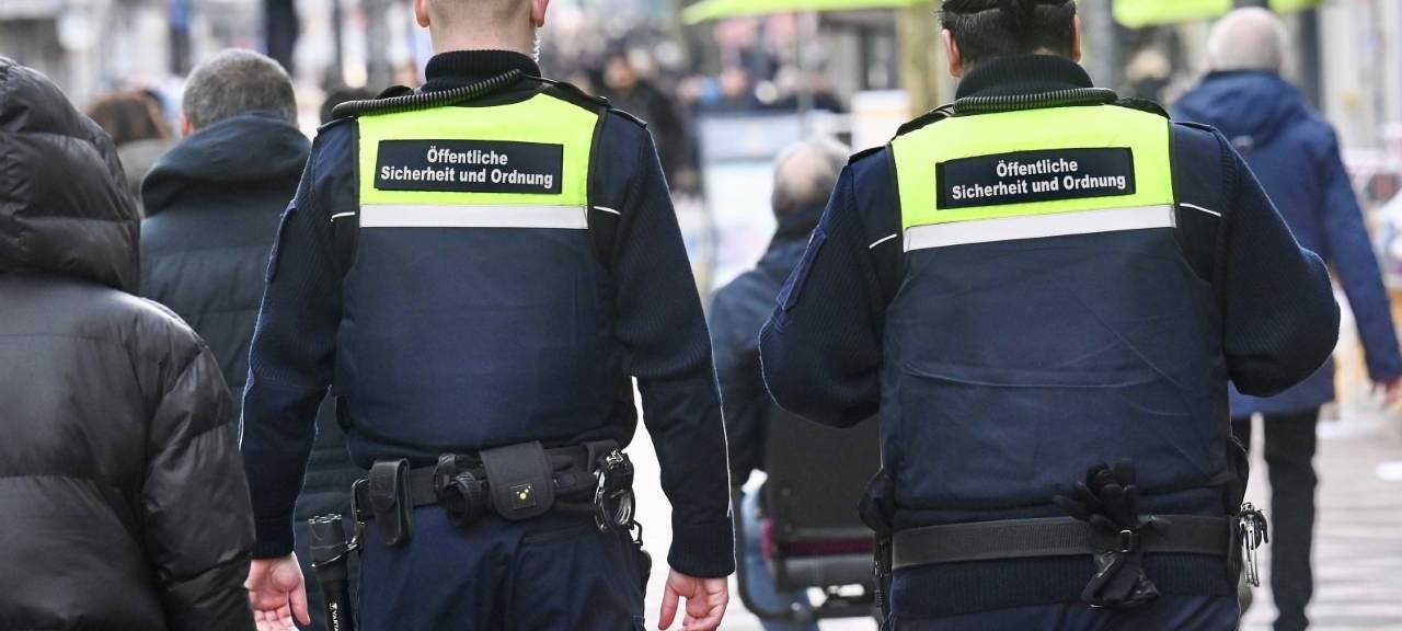 Diensthund begleitet KOD in Gelsenkirchen