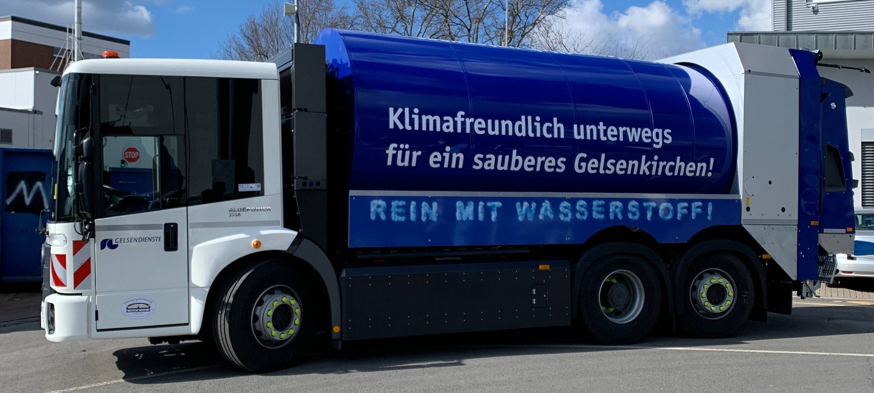 Erstes Wasserstofffahrzeug bei den Gelsendiensten
