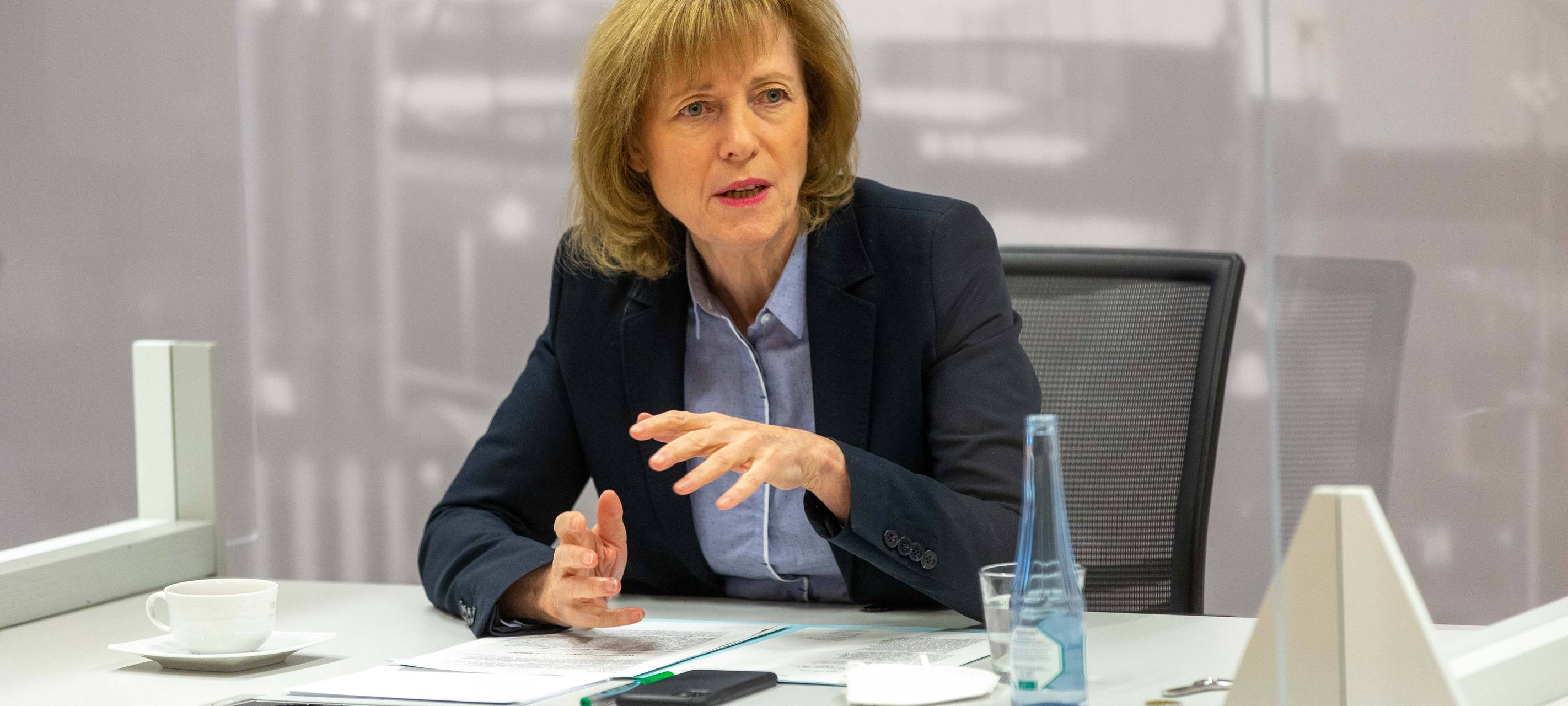 Die Gelsenkirchener Oberbürgermeisterin Karin Welge