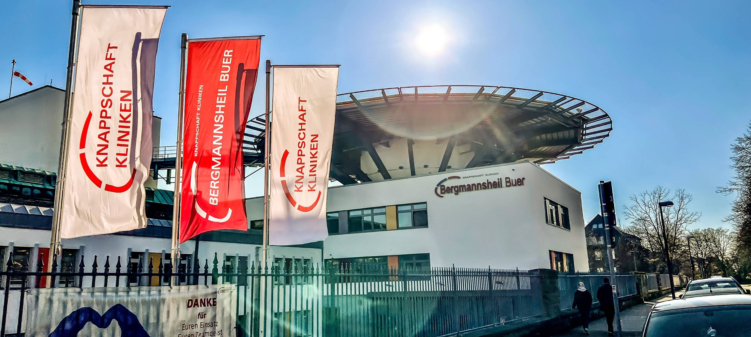 Das Bergmannsheil von außen