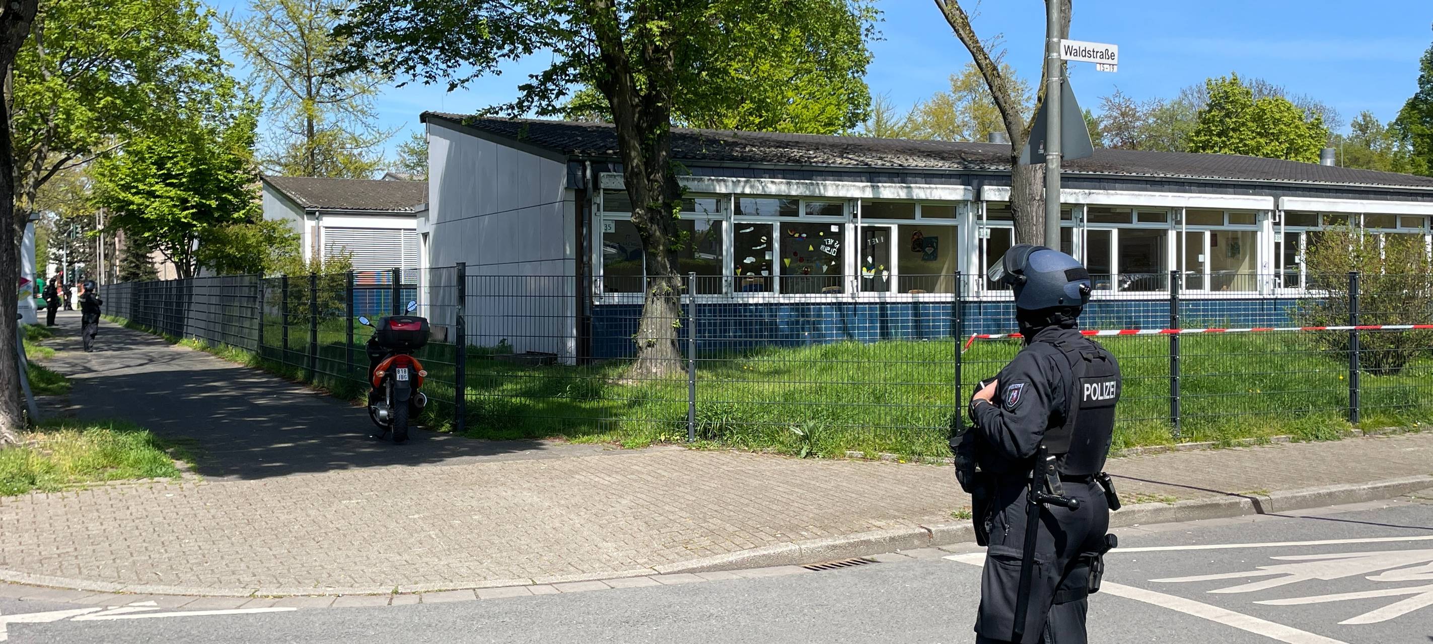 Amokdrohung Gesamtschule Erle