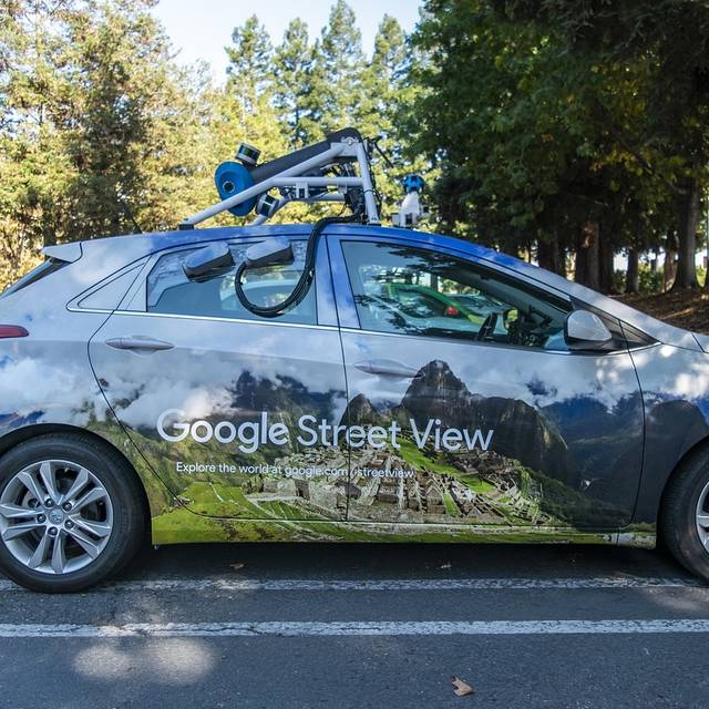 Kamerawagen von Google Street View