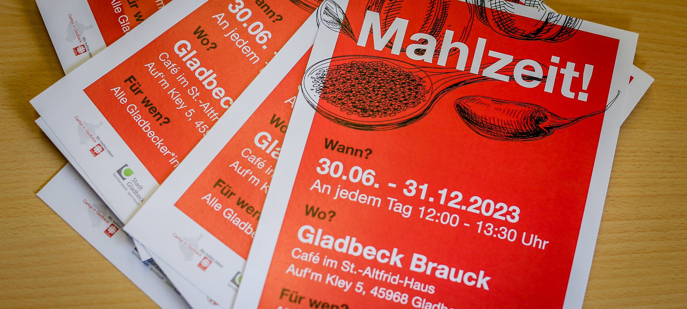 "Mahlzeit!" Kostenloses Mittagsangebot in Gladbeck