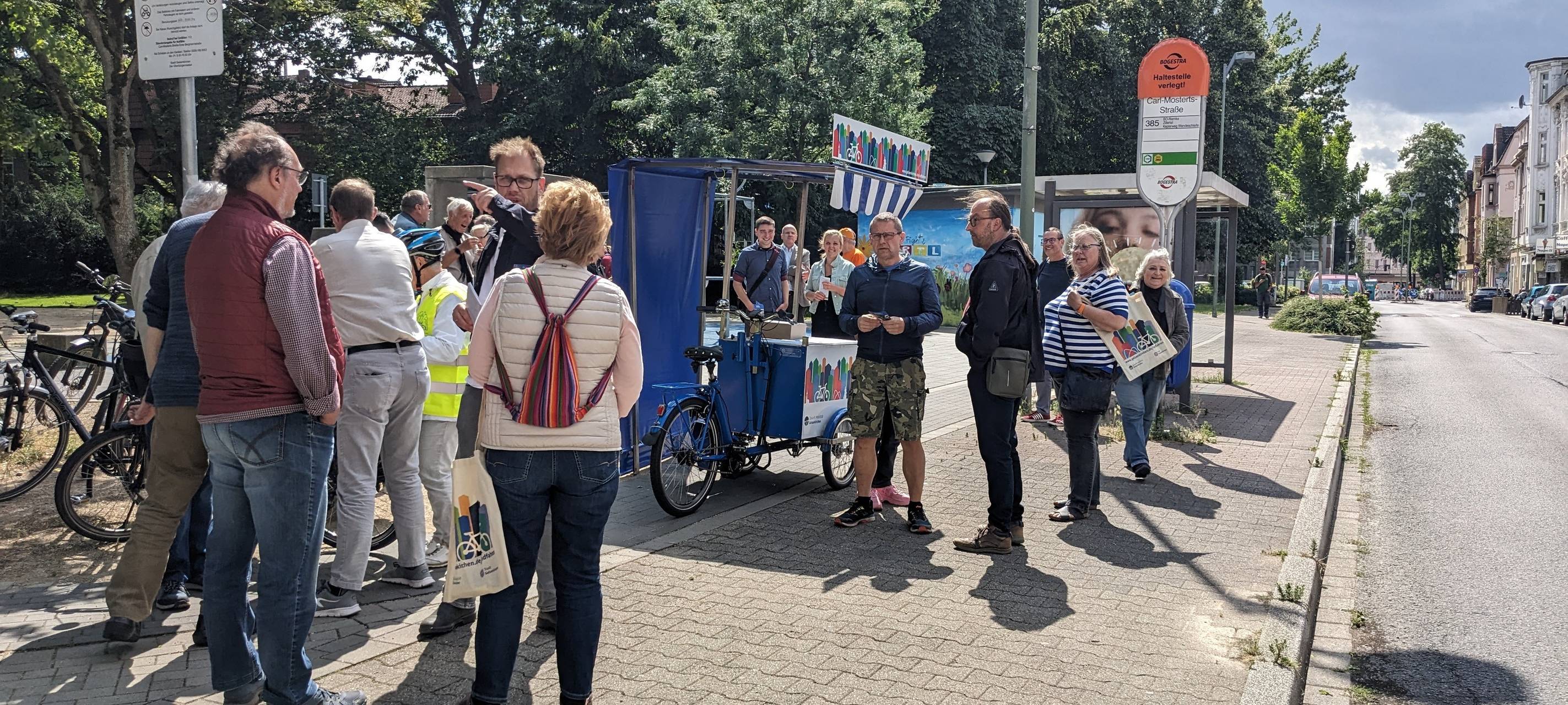 Erste Fahrradzone in Gelsenkirchen wird eröffnet