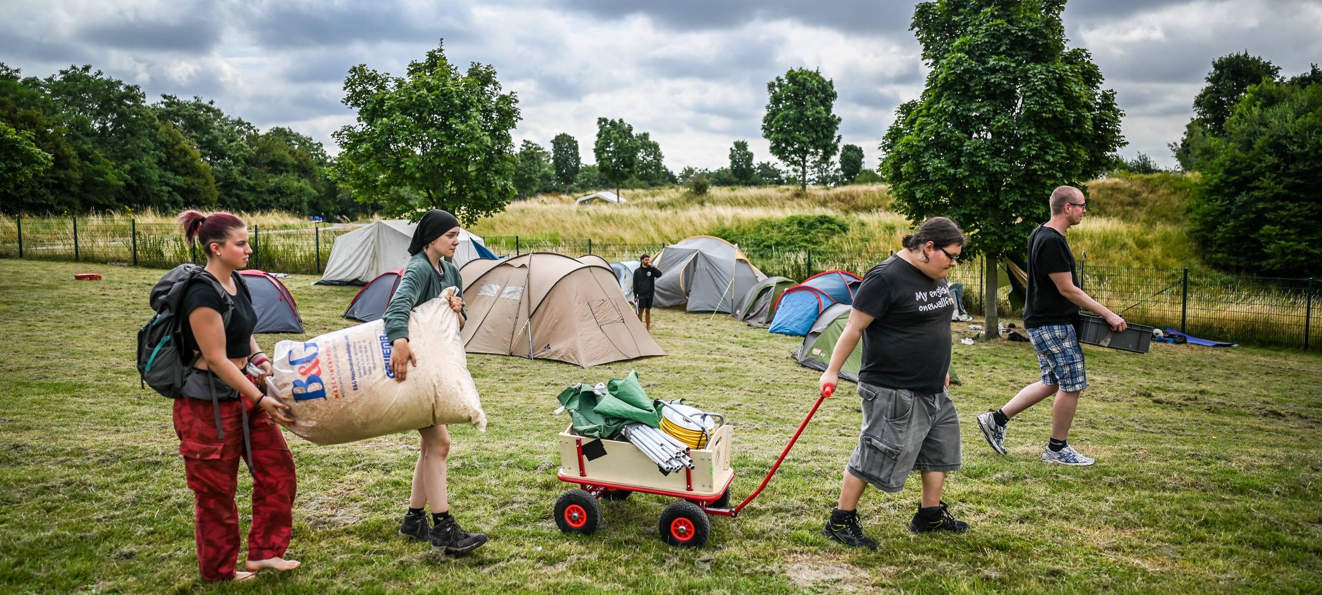 Klimacamp "Sterki bleibt" bei Bottrop geht zu Ende