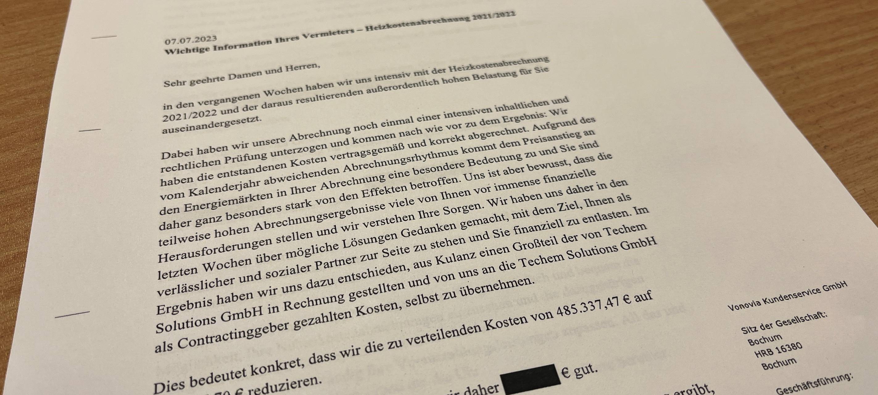Nach Heizkosten-Ärger: Erfolg für Vonovia-Mieter
