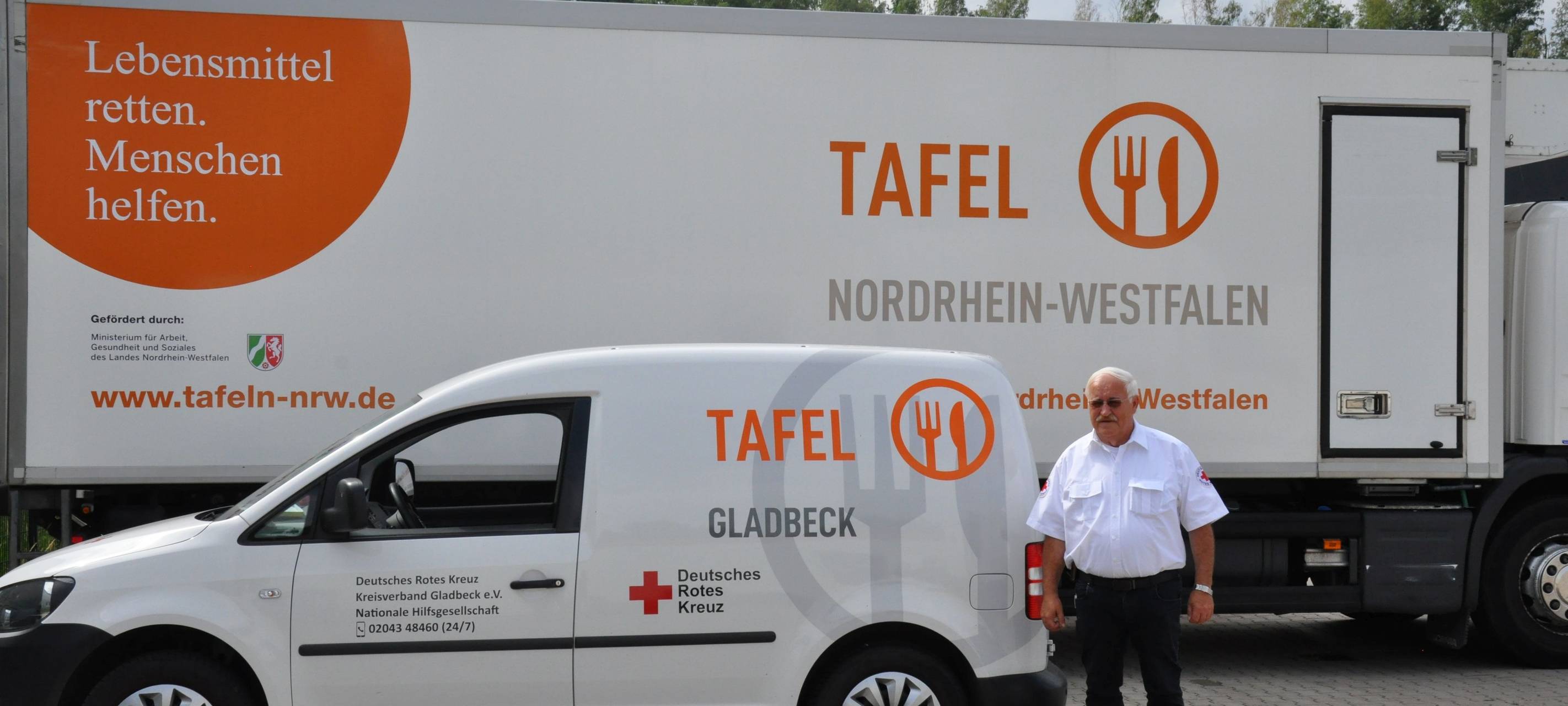 DRK Gladbeck übernimmt Tafel-Transporte in NRW