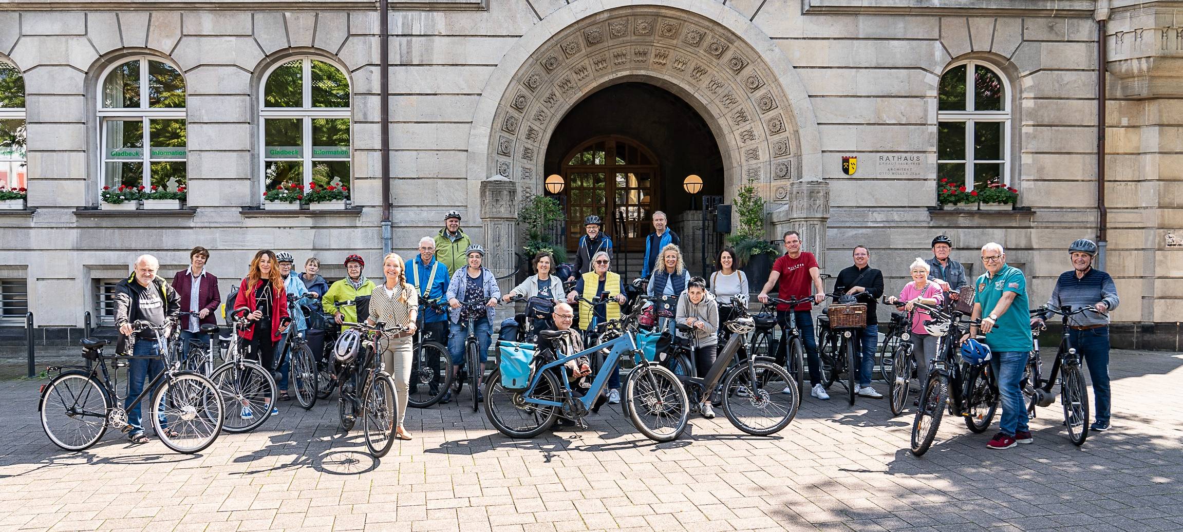 Fahrradtour mit Bettina Weist