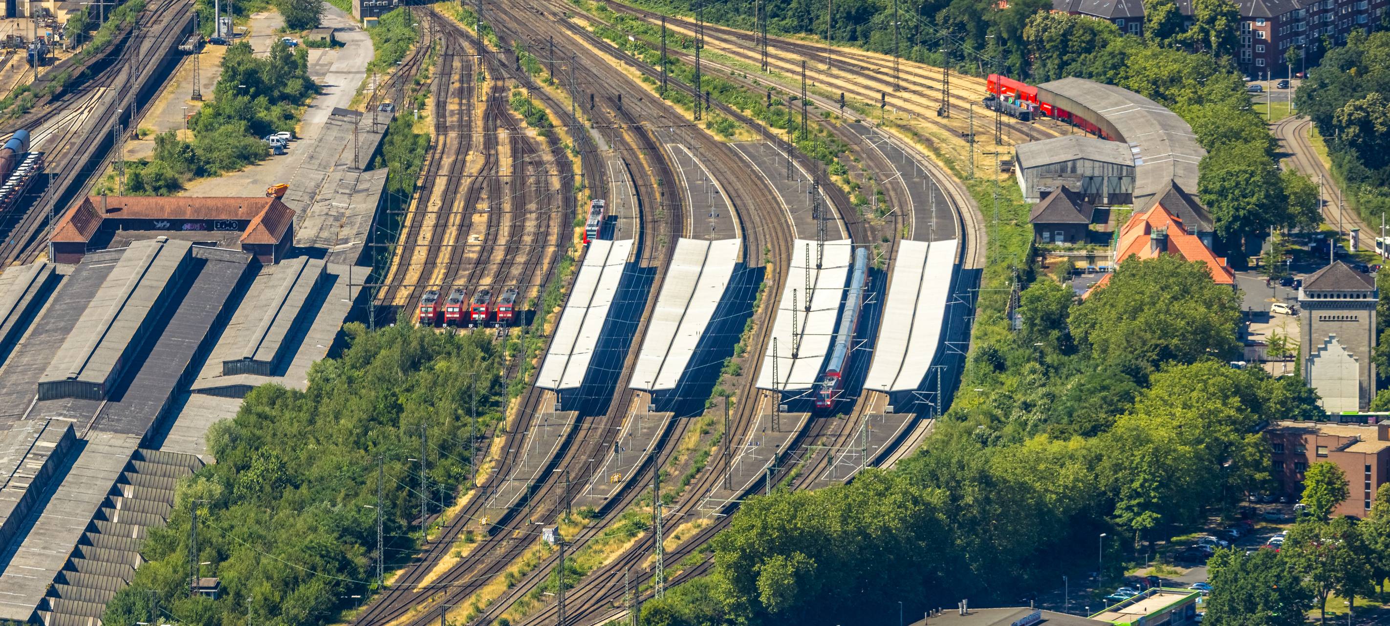 Bombe in Herne - Störungen im Bahnverkehr