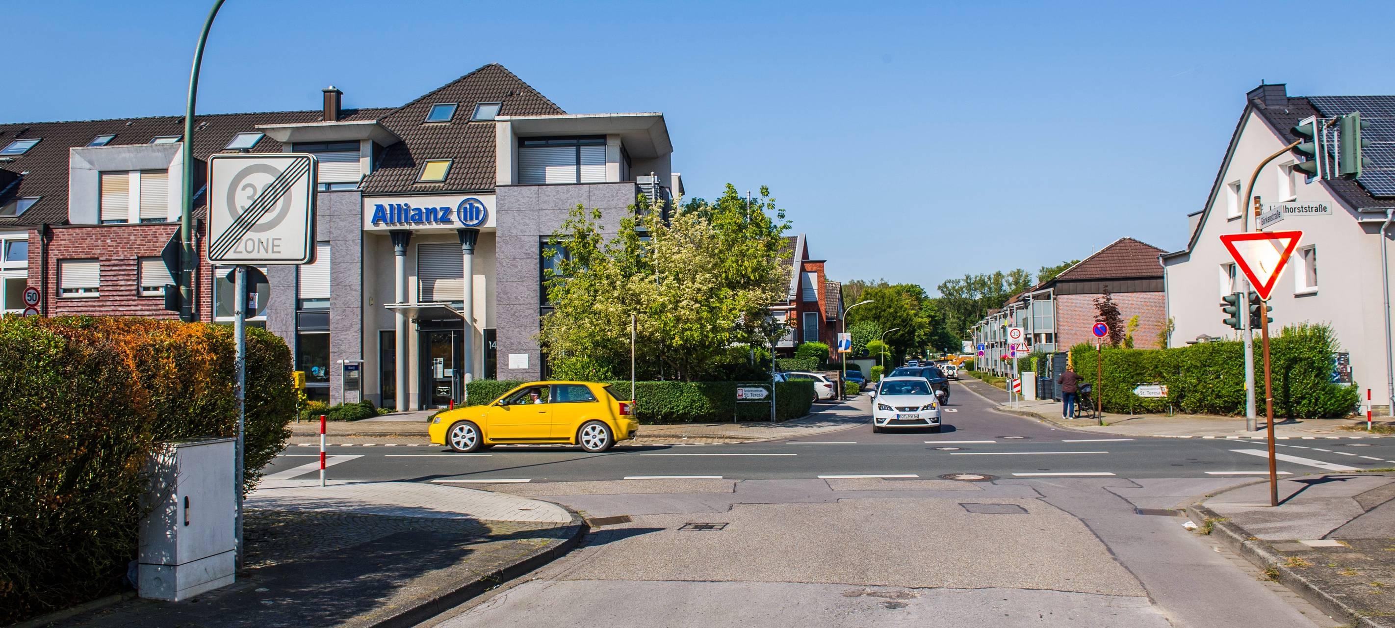 Neues Tempolimit auf der Lindhorststraße in Bottrop