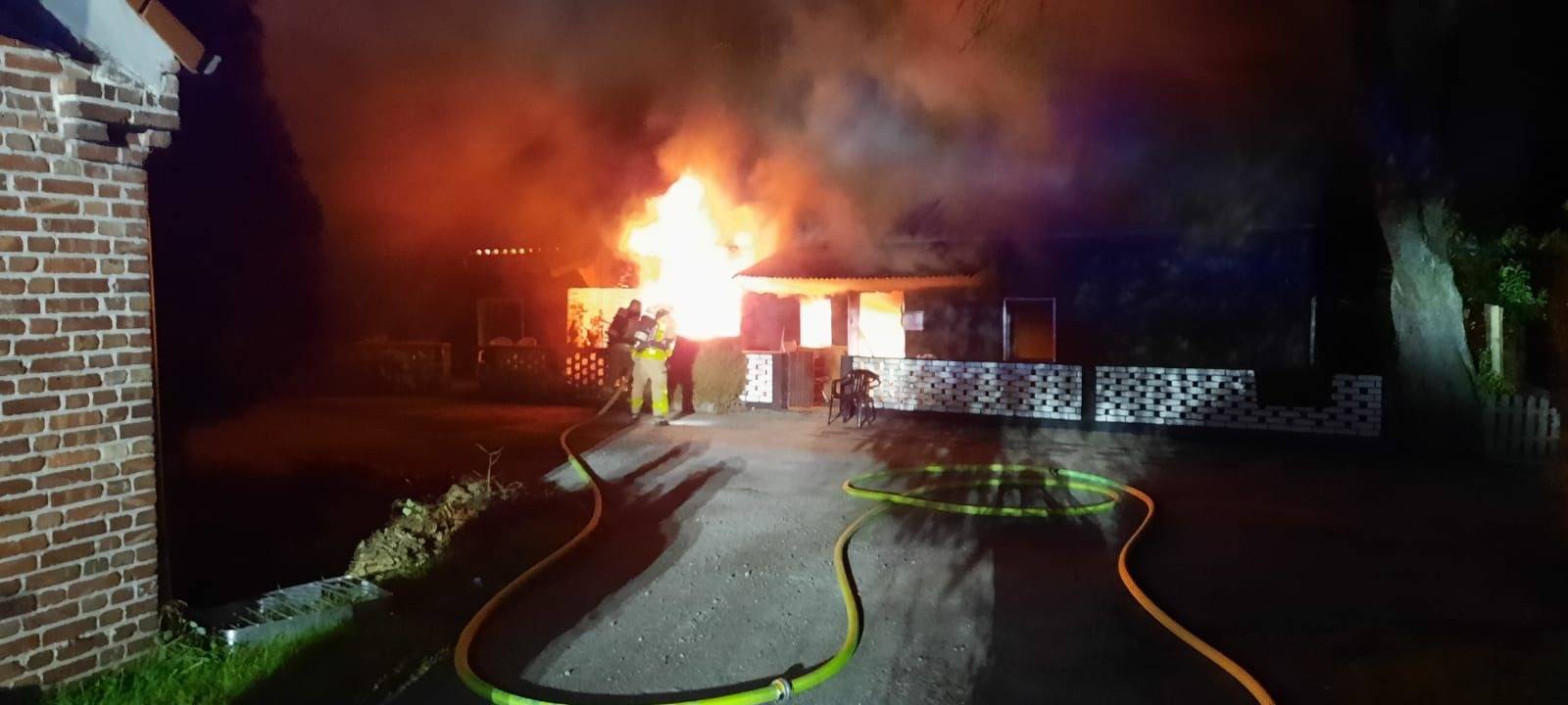 Gefährlicher Brand in Gladbeck-Rentfort