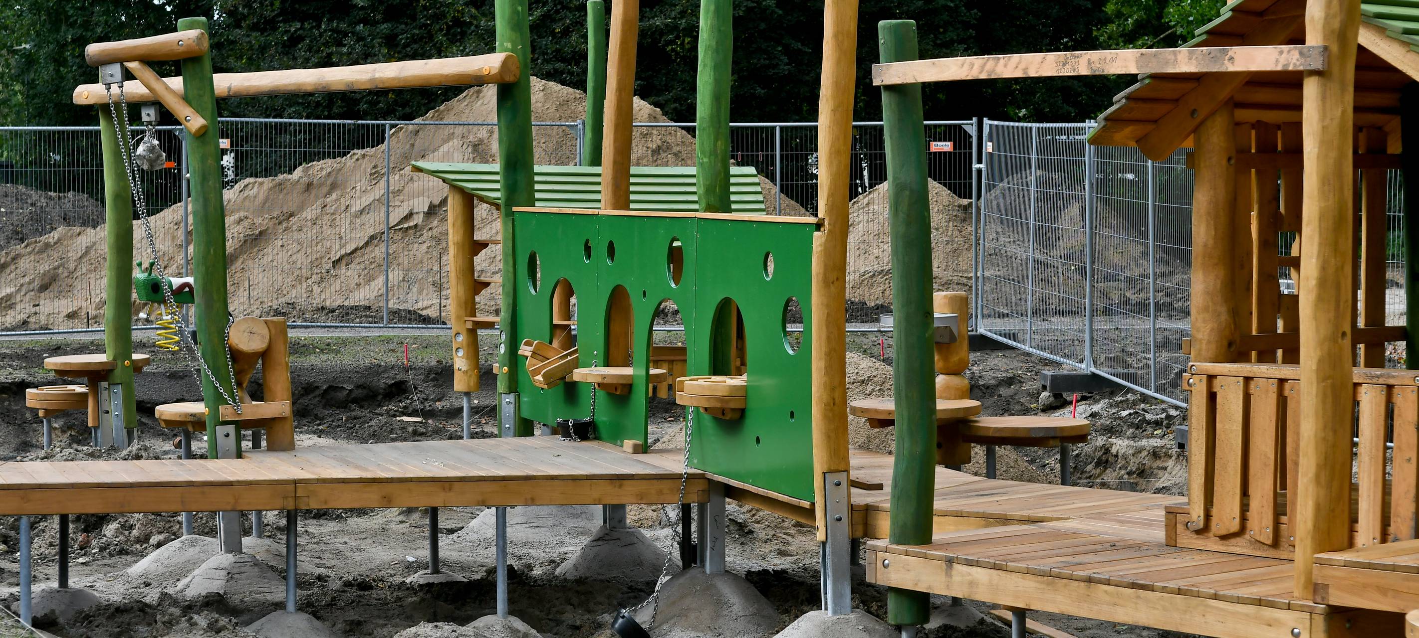 Bottroper Spielplatz am Stadtgarten wird früher fertig