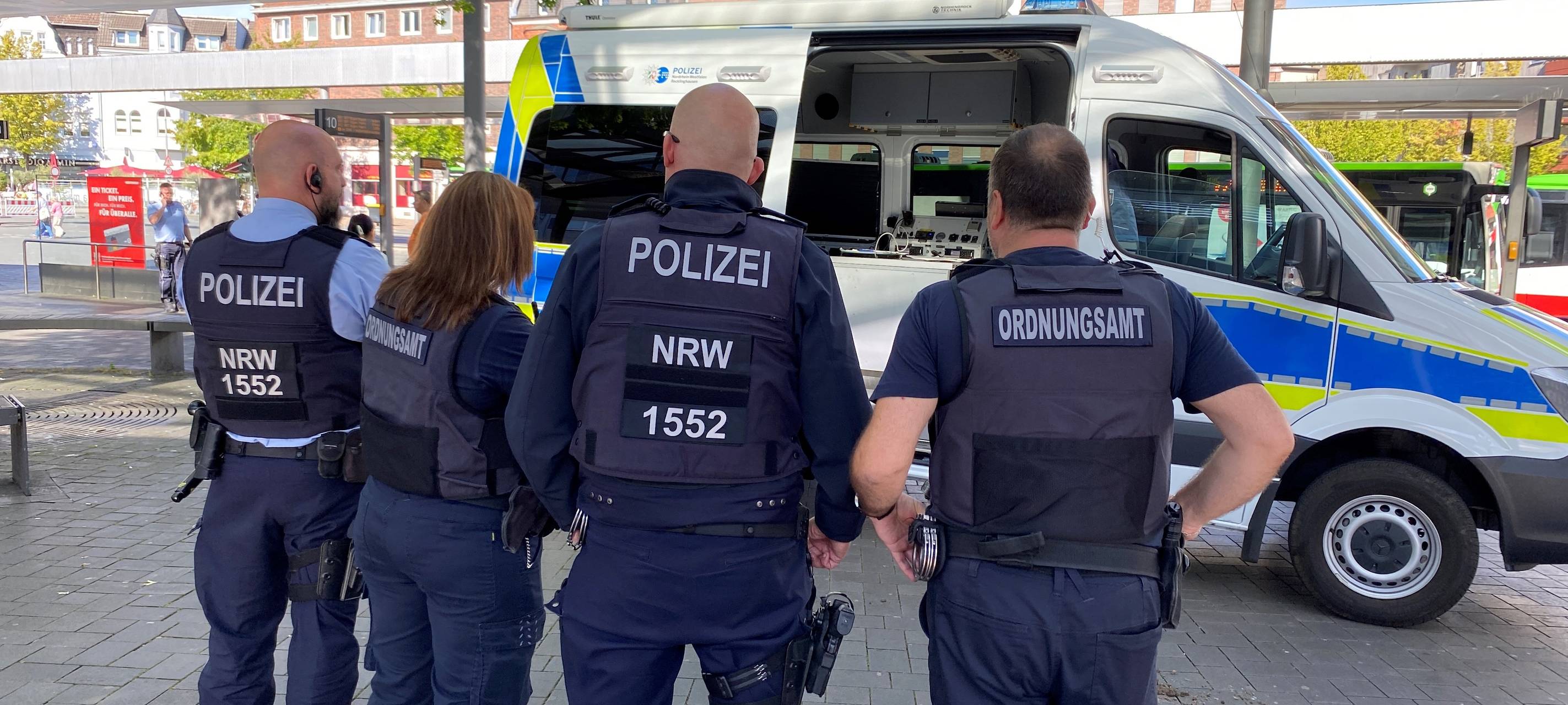 Sechs Festnahmen bei Kontrolle in Bottroper Innenstadt