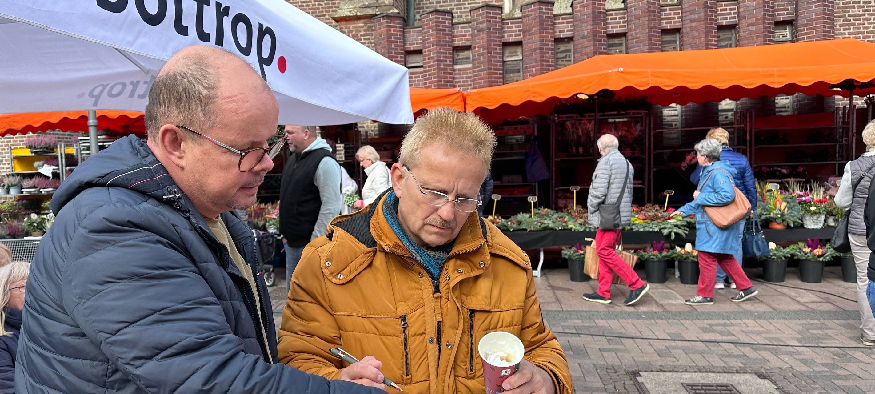Neue Ideen für Wochenmarkt in Bottrop