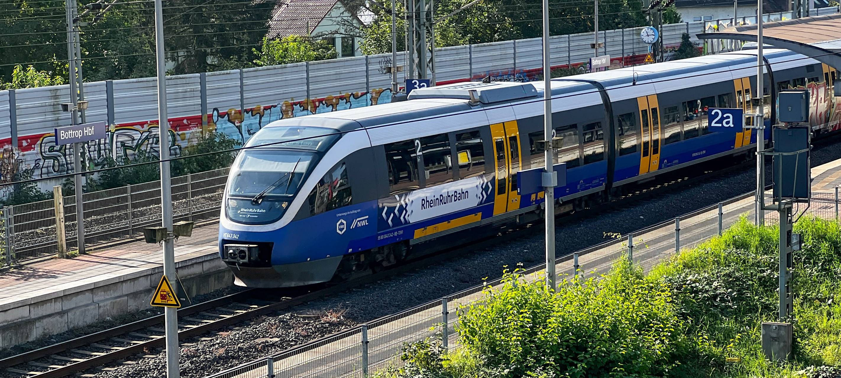 Warnstreik bei der Bahn: RE 14 und RE 44 fallen aus