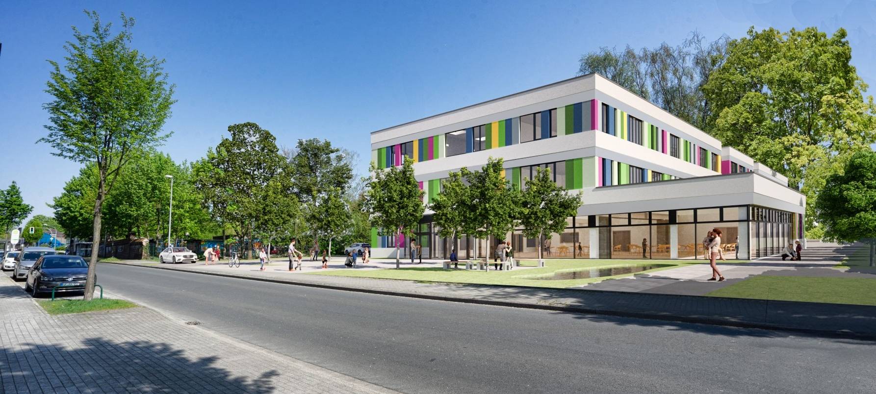 Richtfest an der neuen Grundschule "An der Gräfte"