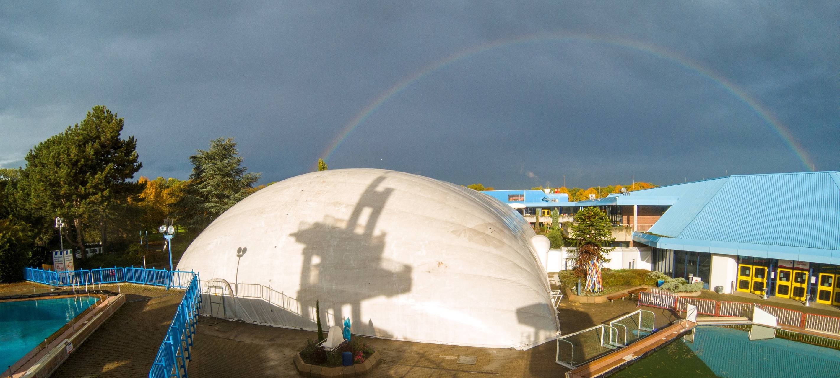 Traglufthalle im Sport-Paradies ist einsatzbereit