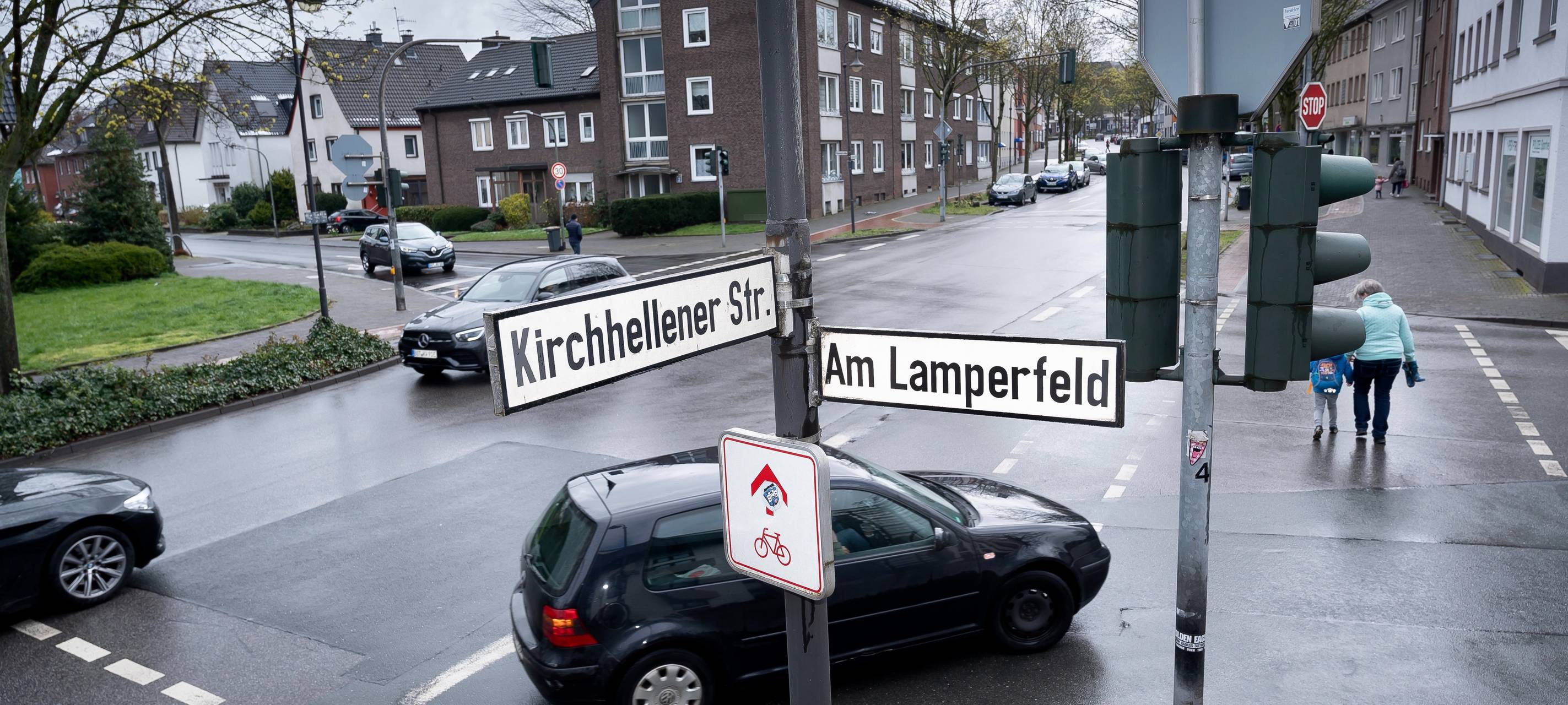 Vollsperrung auf Kirchhellener Straße