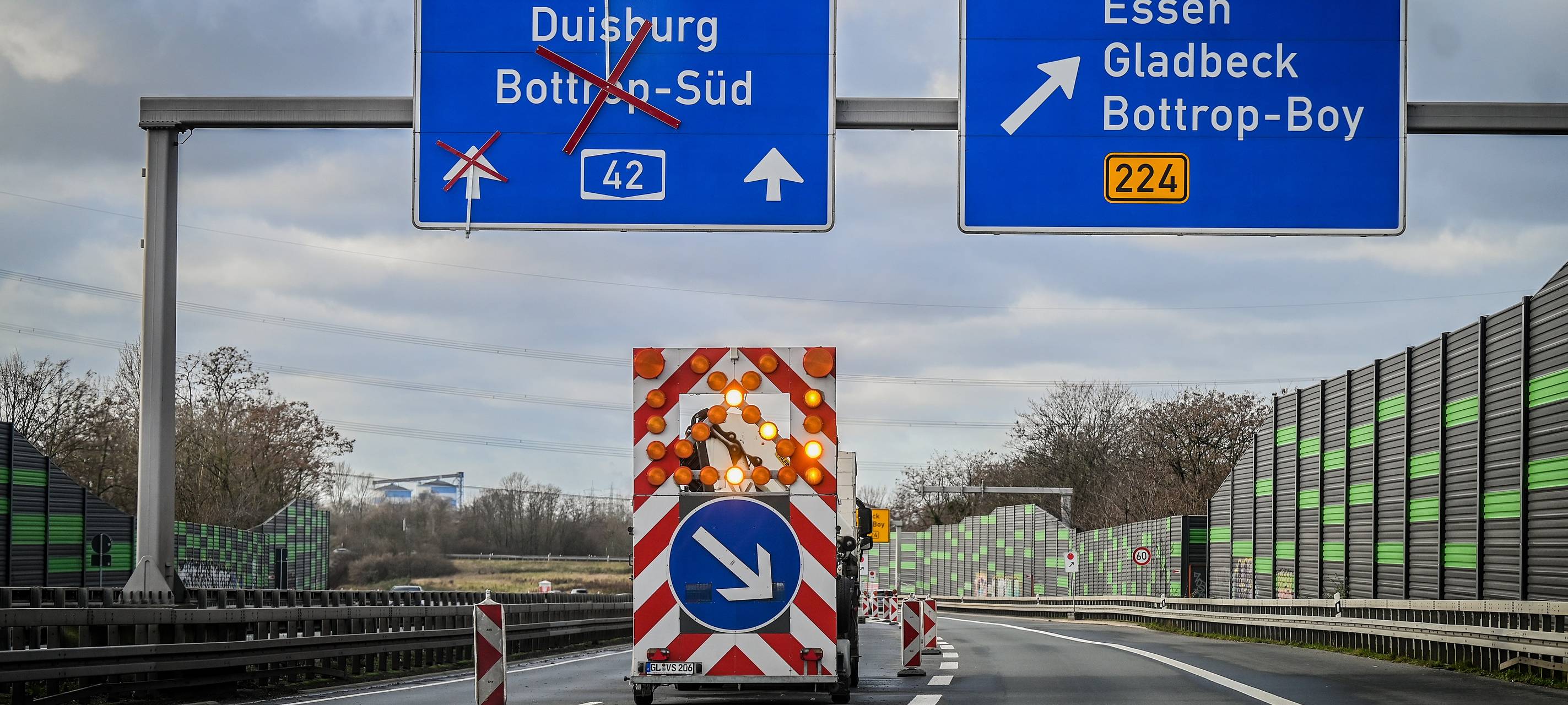 Bottrop: A42 noch vor Ostern komplett frei