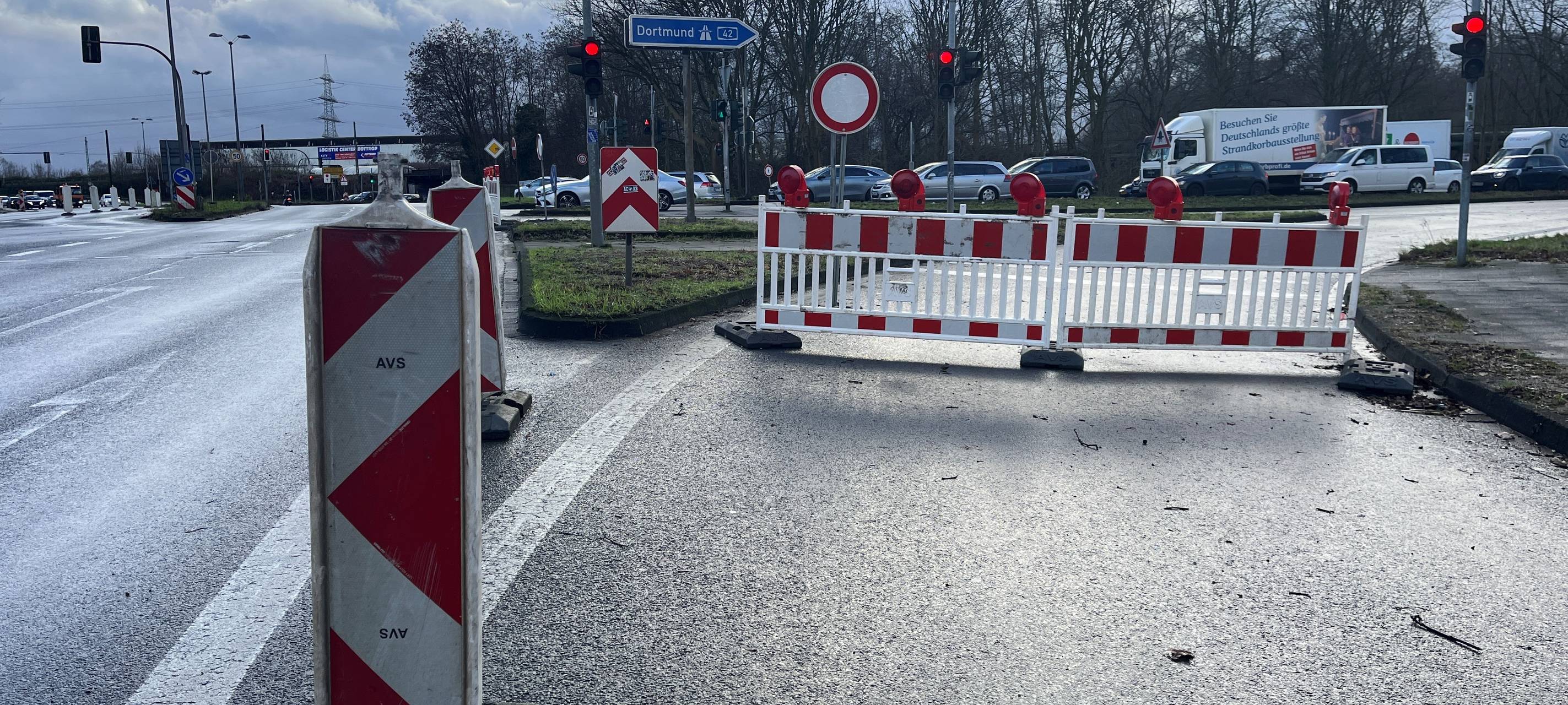 A42-Sperrung in Bottrop: Entspannung in Sicht