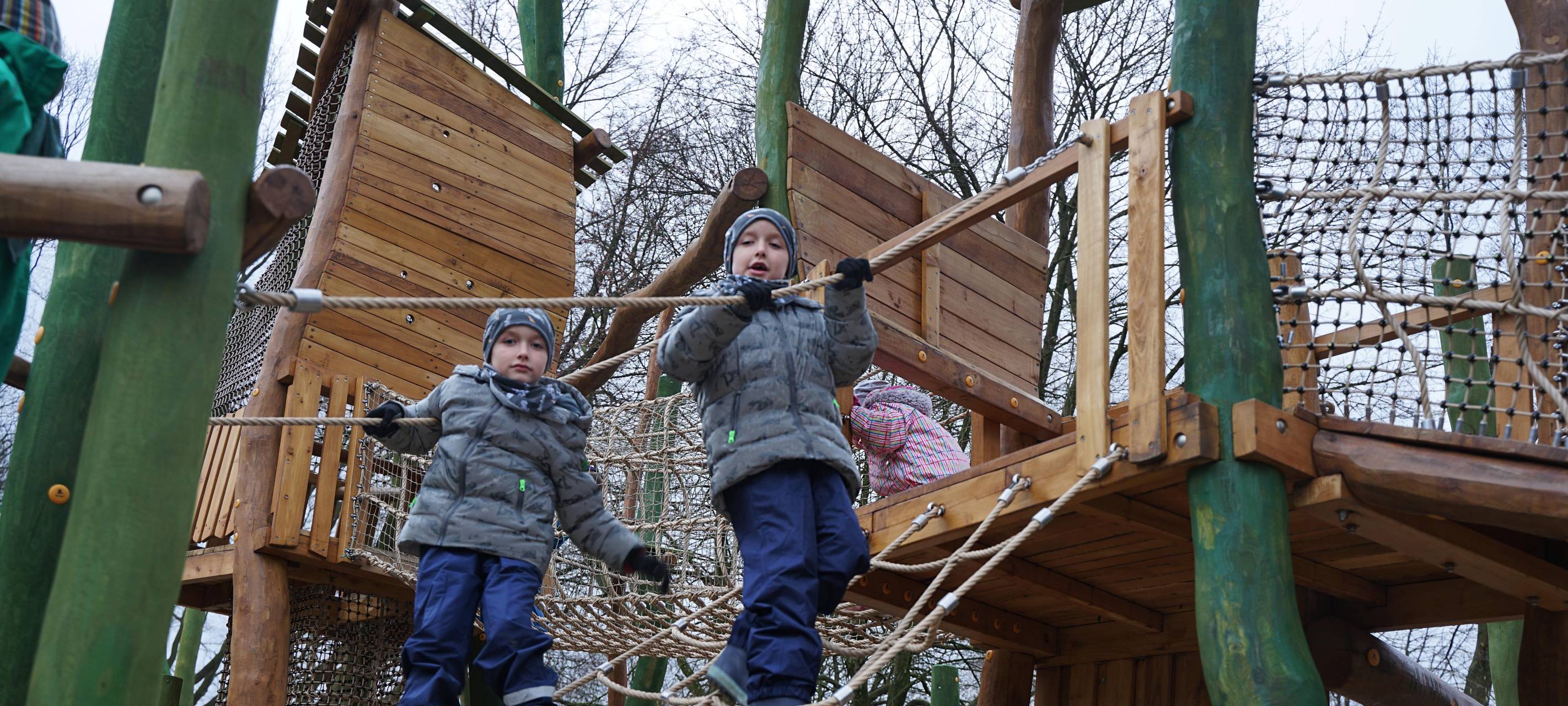 Bottrop: sanierter Spielplatz am Stadtgarten ist eingeweiht