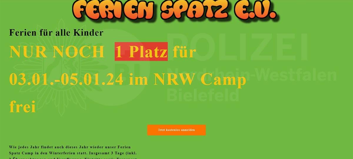 "Ferien Spatz": Sexueller Missbrauch im Ferienlager?