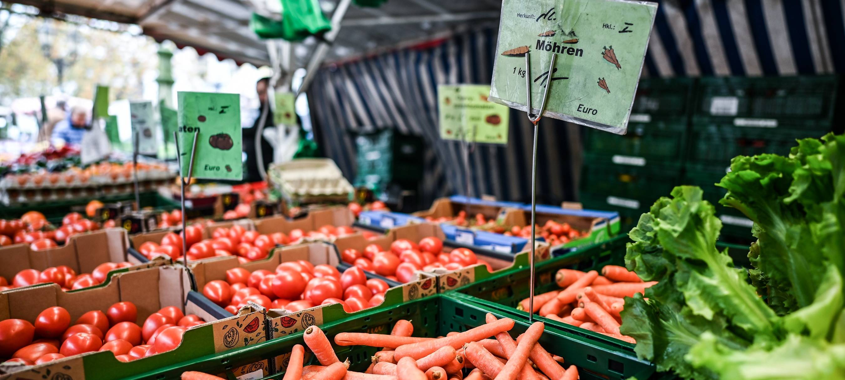 Verschiebung der Wochenmärkte bei uns