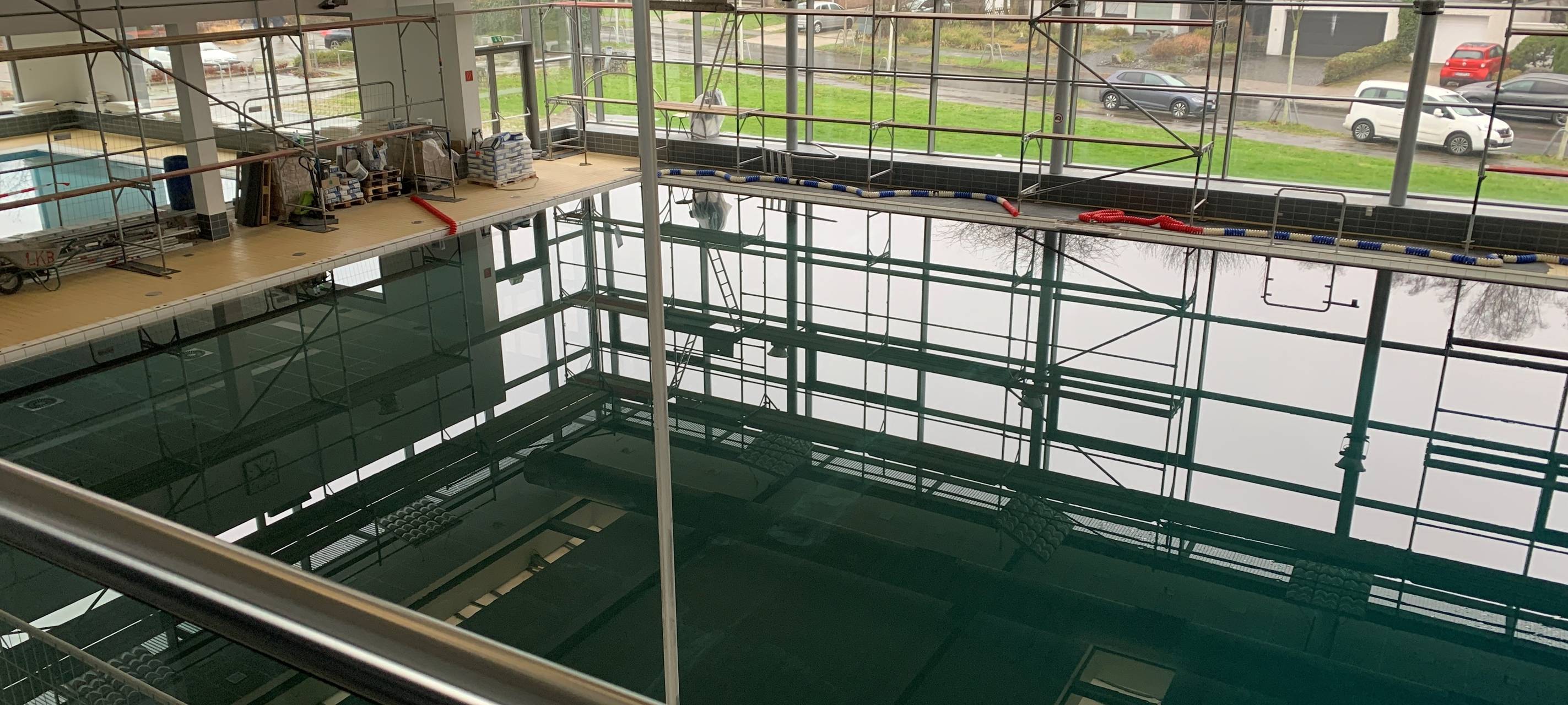 Hallenbad Bottrop: Sanierung auf der Zielgeraden