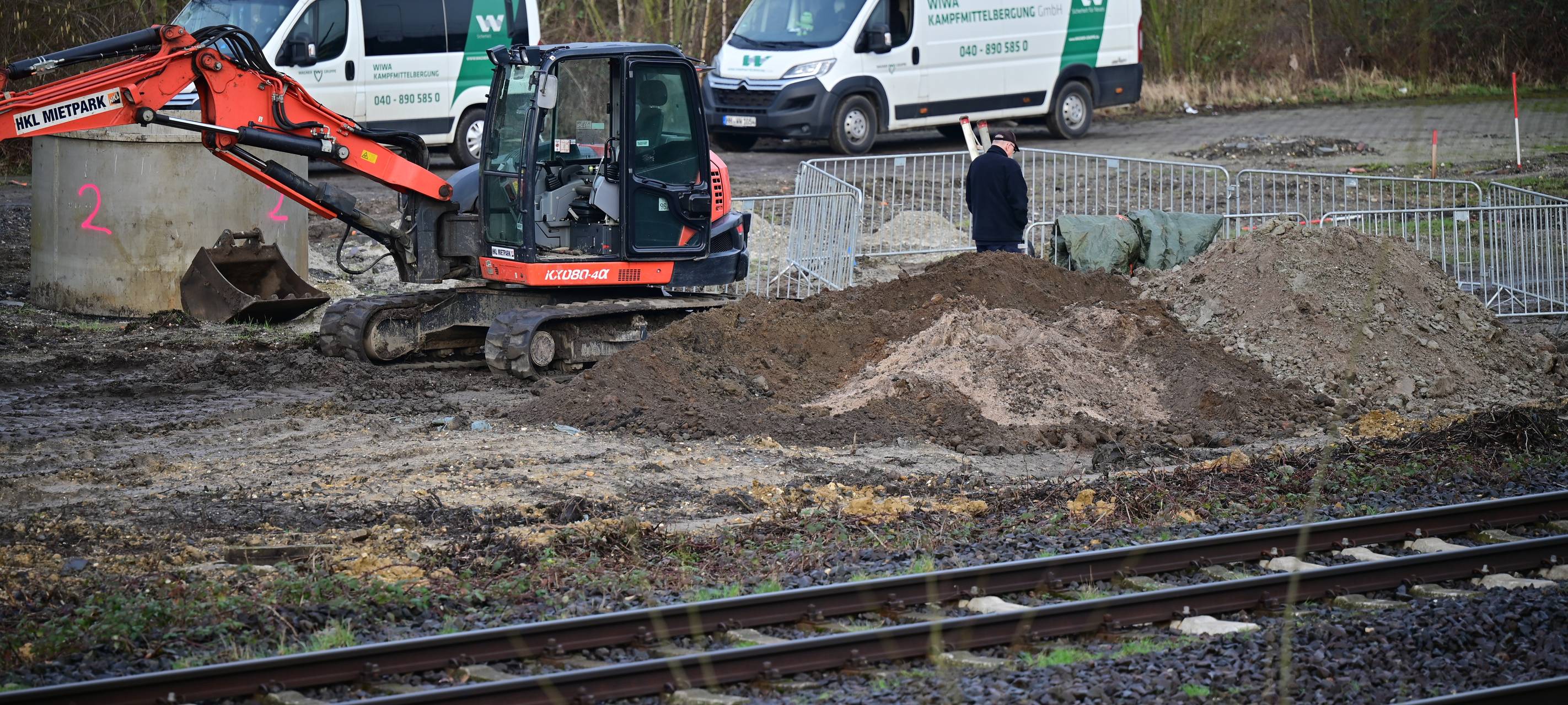 Bombenentschärfung in Sterkrade am späten Nachmittag
