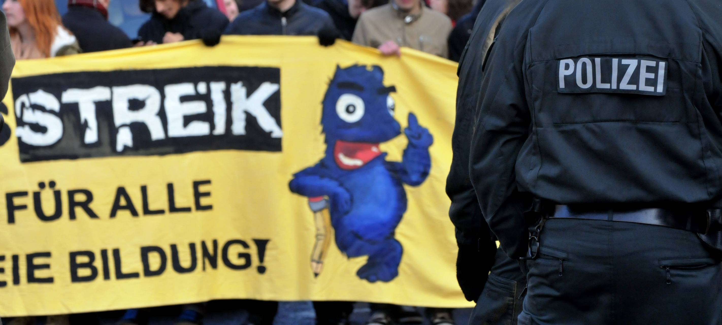 Gelsenkirchener Schüler gehen in den Bildungsstreik