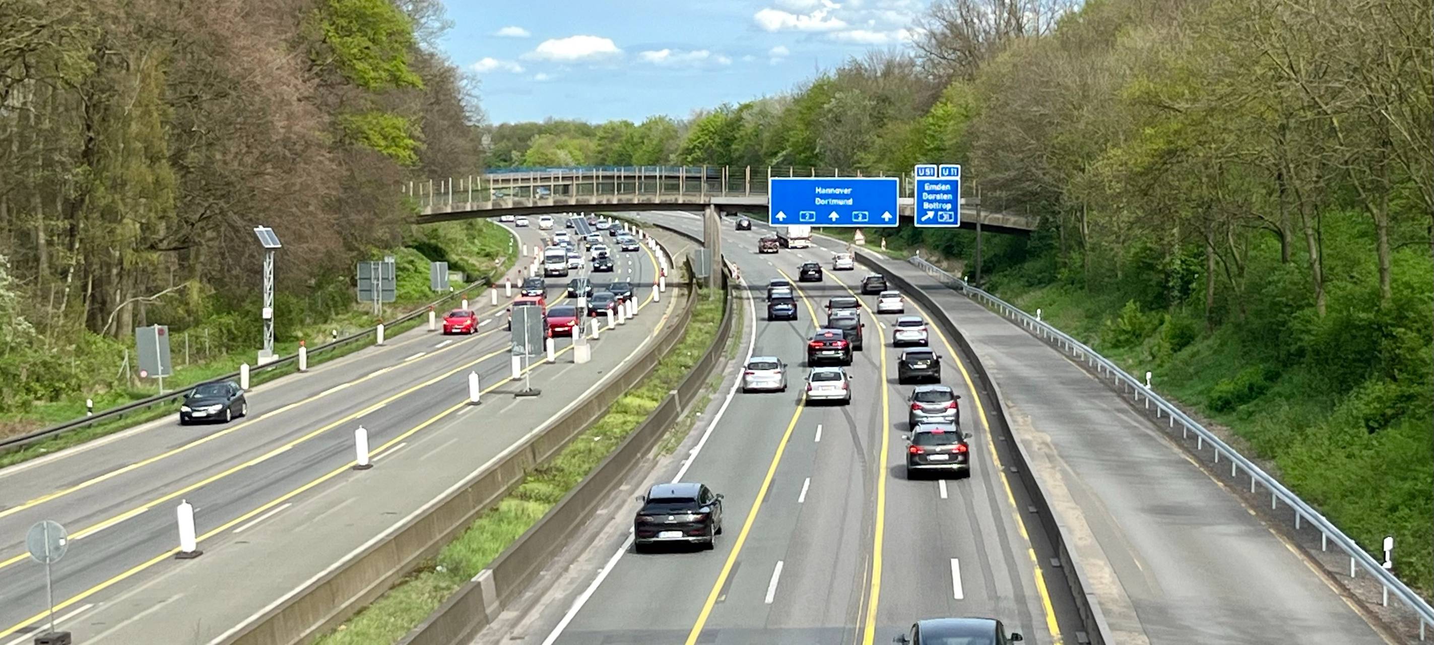 Sperrung im Dreieck Bottrop aufgehoben