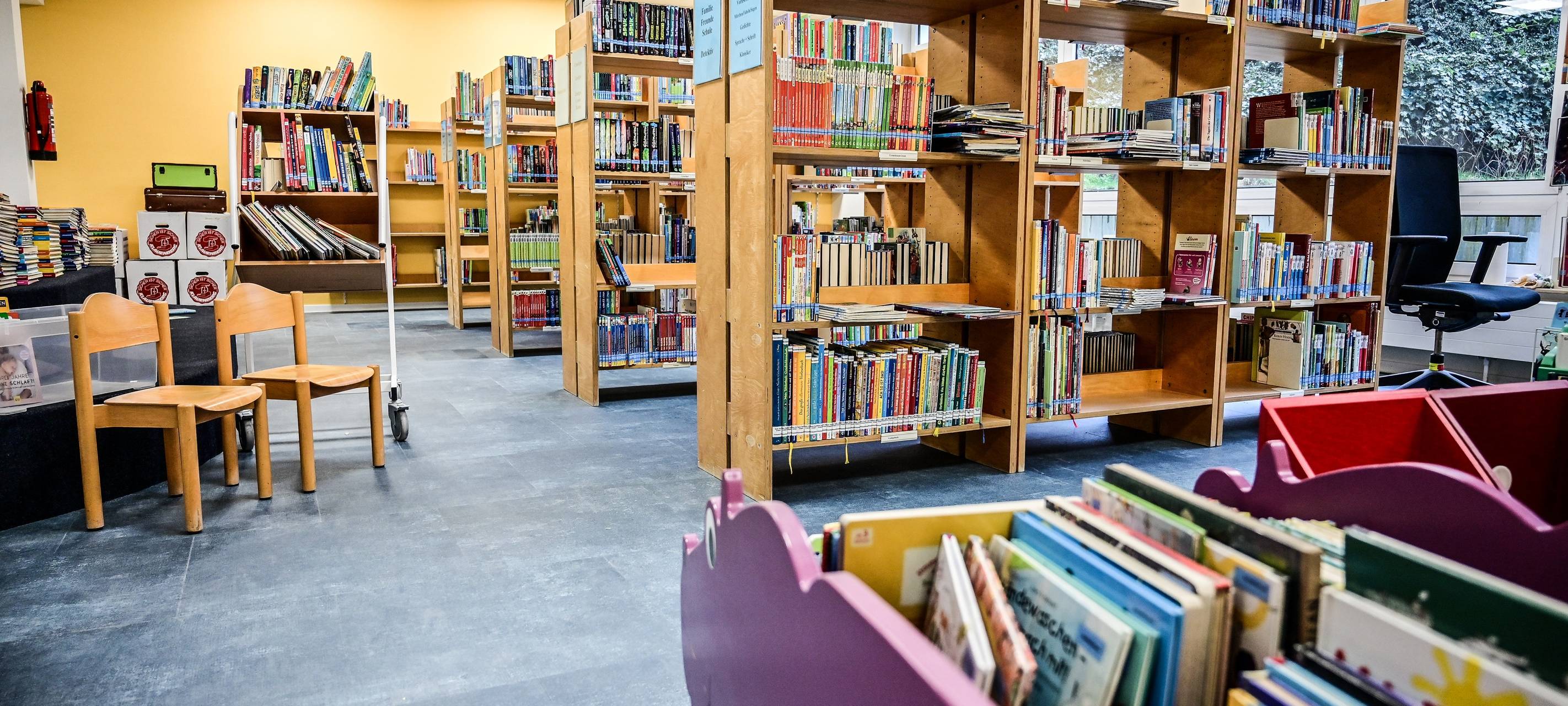 Nach Marderbefall: Bücherei Kirchhellen kann wieder öffnen