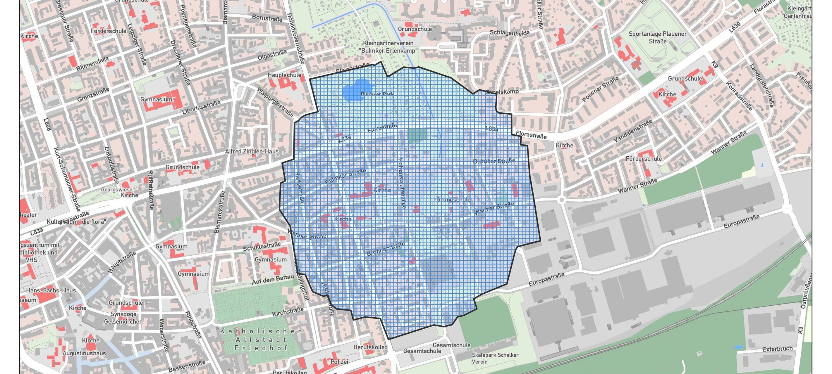 Blindgängerverdacht in Gelsenkirchen Bulmke-Hüllen