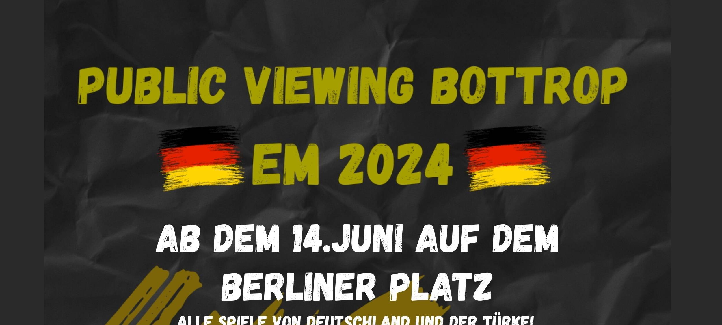 Bottrop: Public Viewing zur Fußball-EM