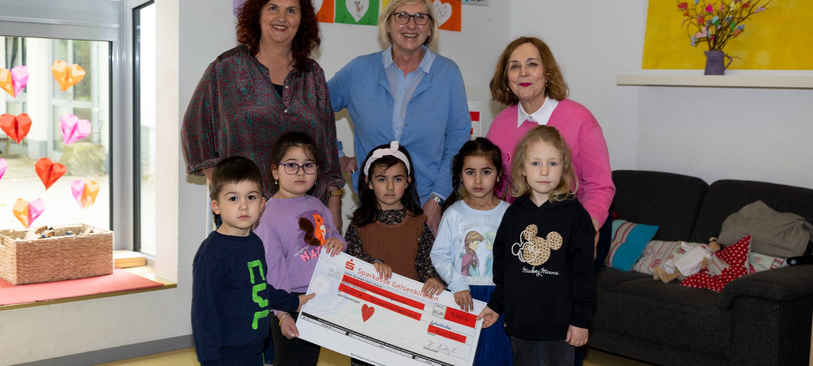 Gelsenkirchener Kitas sammeln über 18.000 Euro