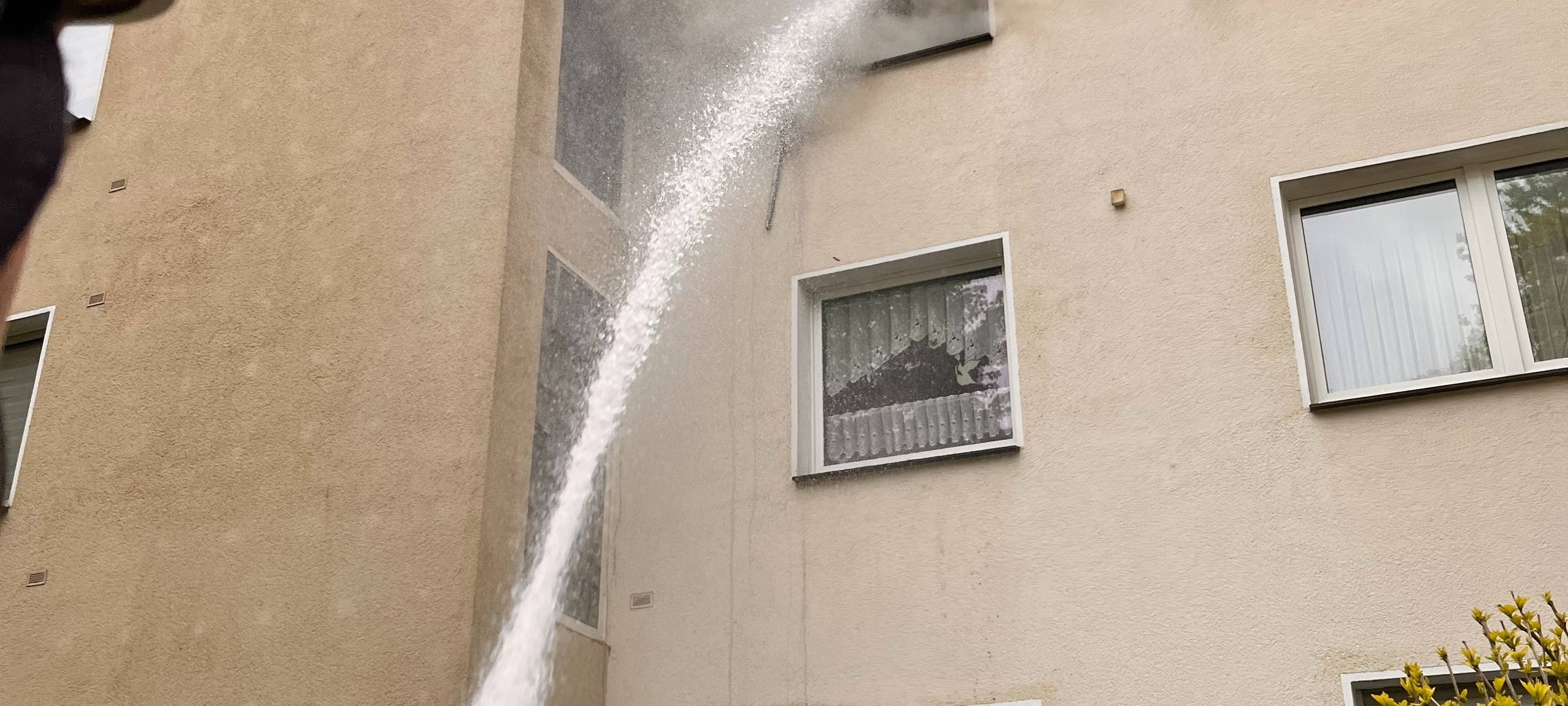 Feuer in Gladbeck-Rentfort-Nord