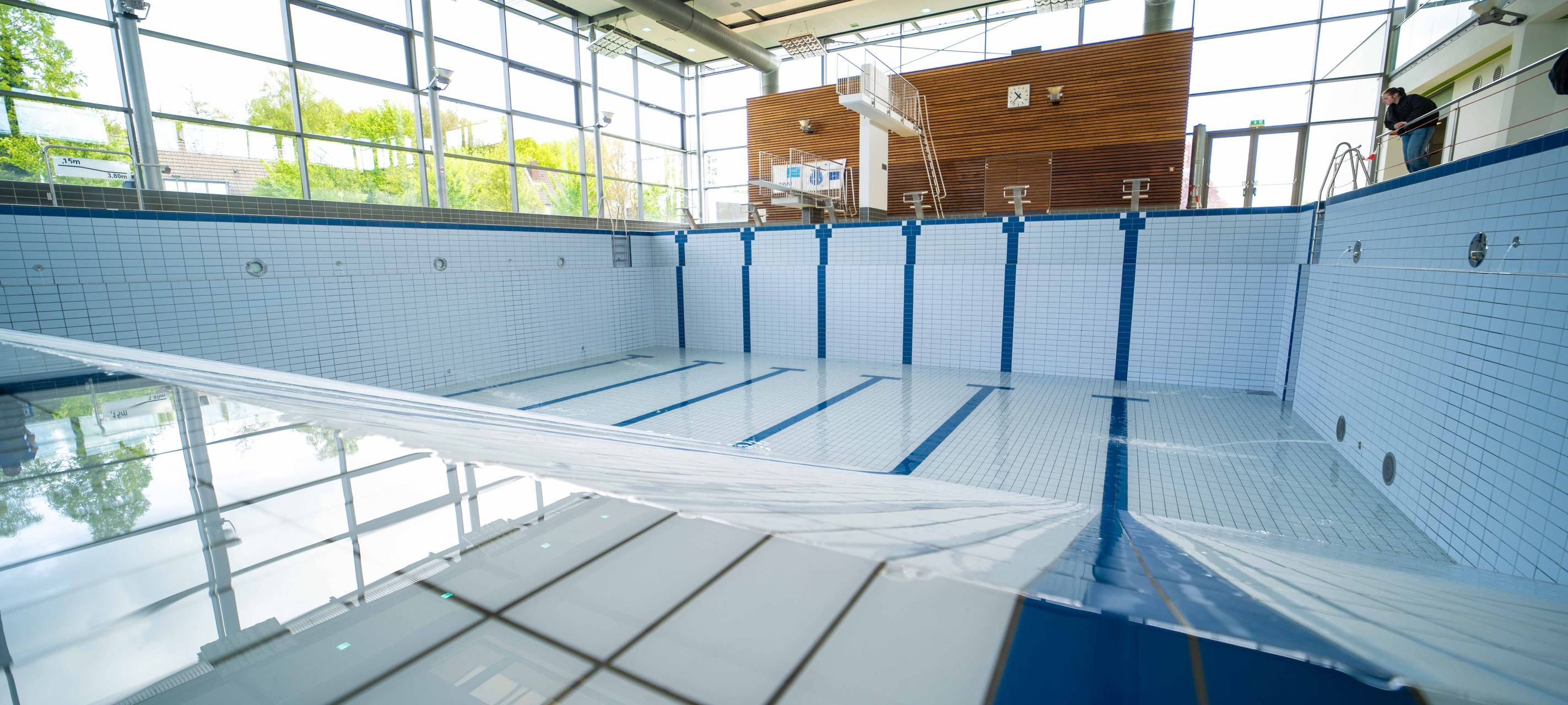 Hallenbad Bottrop öffnet heute zum ersten Mal wieder