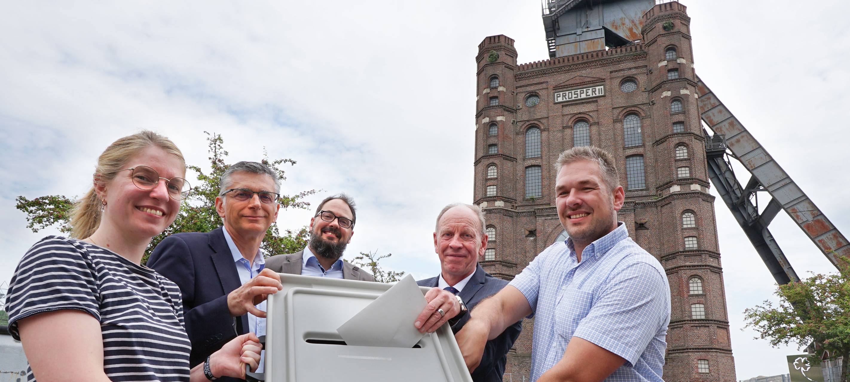 Malakoffturm in Bottrop wird zum Wahllokal