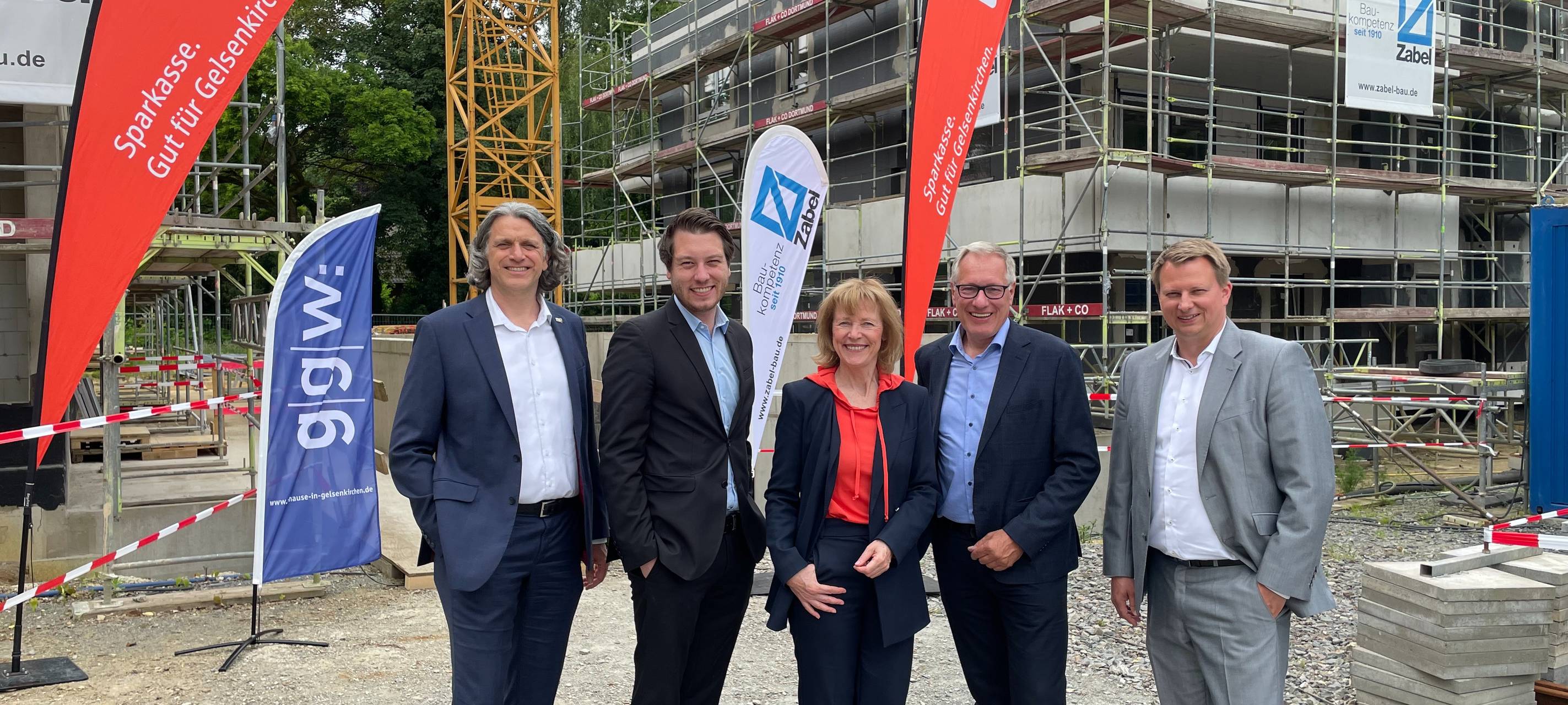 Gelsenkirchen: Neubau "Im Waldquartier" geht voran