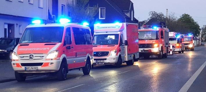 Brand in Bottrop: Nachbarn verhindern Schlimmeres