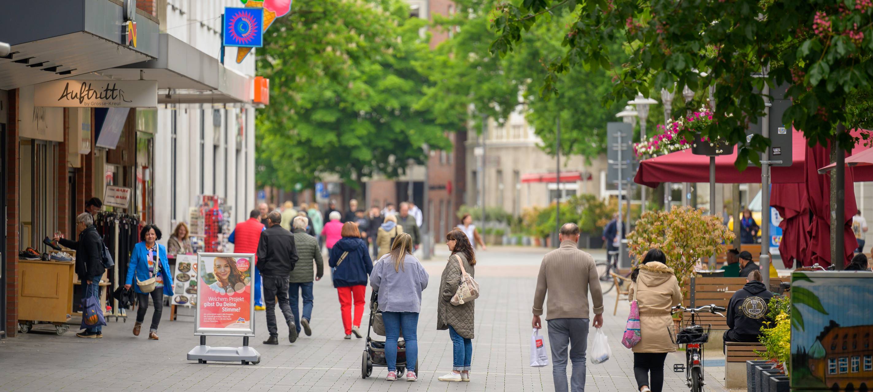 Gladbeck sammelt Daten für Einzelhandel der Zukunft