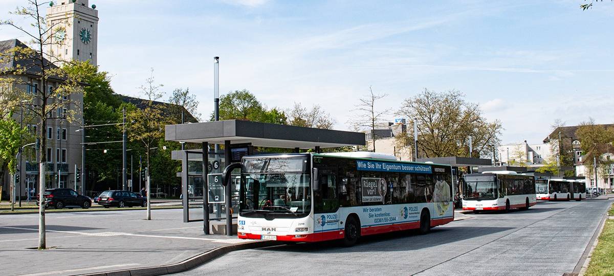 Busse der Vestische können wieder öfter fahren